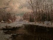 Maurice Galbraith Cullen First Snow oil on canvas